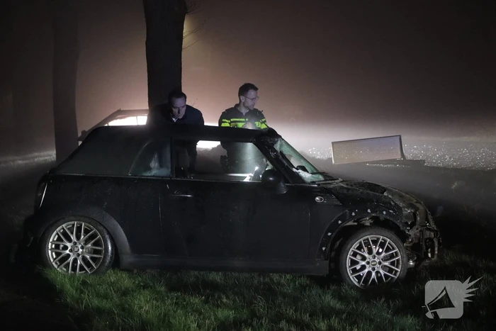 Bestuurster aangehouden na eenzijdig ongeval