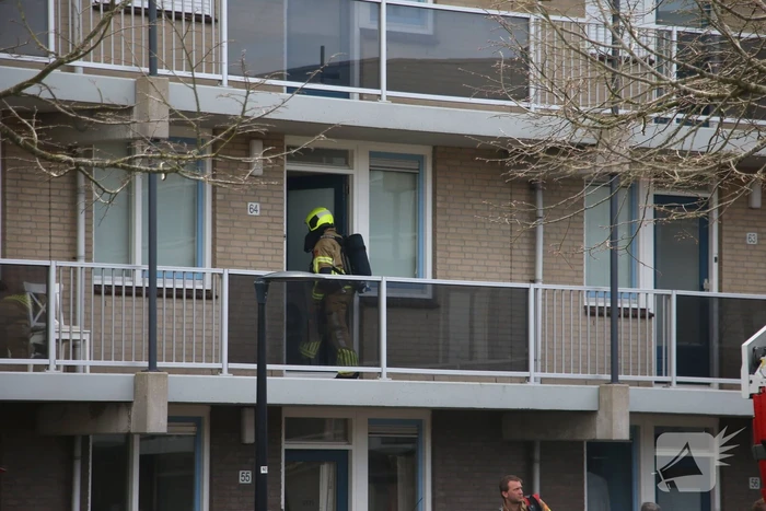 Koolmonoxide-melder gaat af in woning