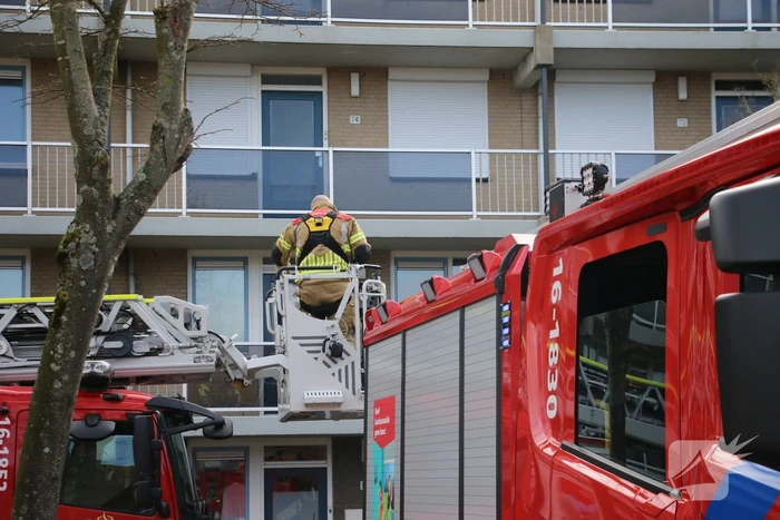 Koolmonoxide-melder gaat af in woning