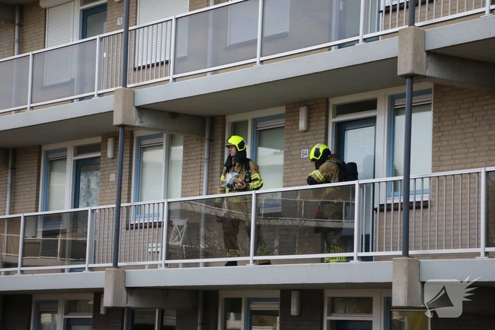 Koolmonoxide-melder gaat af in woning