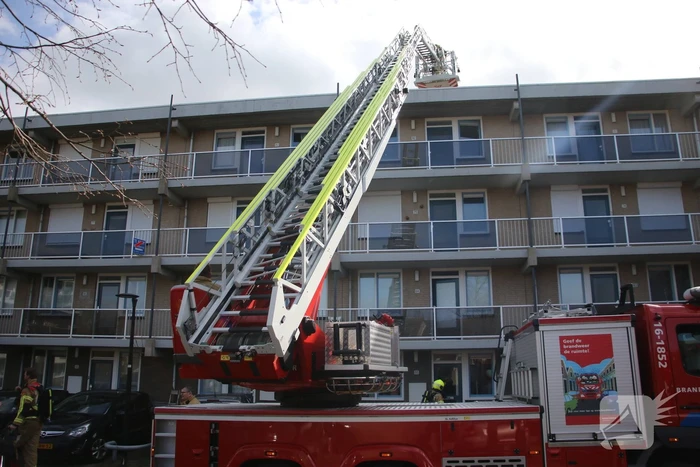 Koolmonoxide-melder gaat af in woning