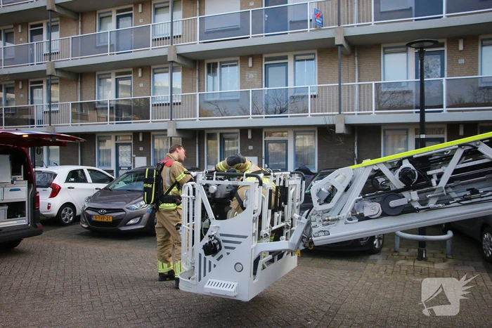 Koolmonoxide-melder gaat af in woning
