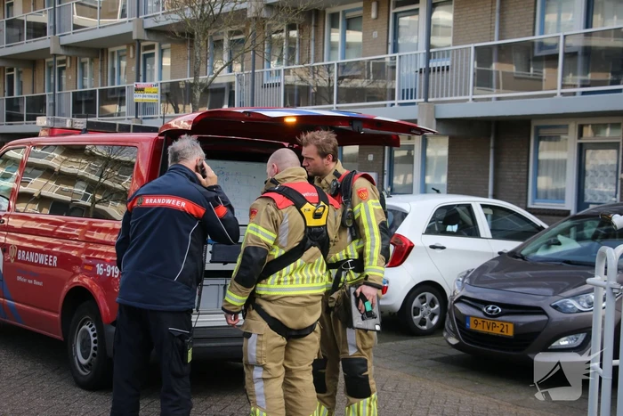 Koolmonoxide-melder gaat af in woning