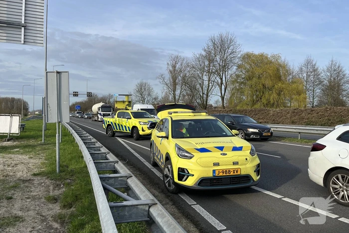 Motorrijder gewond na ongeval met bestelbus