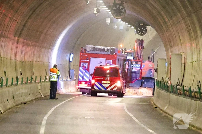 brand tweede heinenoordtunnel barendrecht