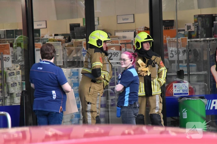 Action ontruimd na gaslucht