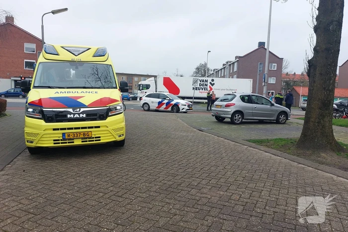 Fietser gewond bij aanrijding
