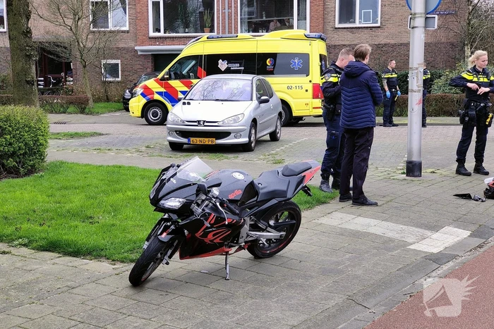 Fietser gewond bij aanrijding