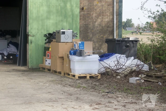 Ontruiming drugslab in vollegang