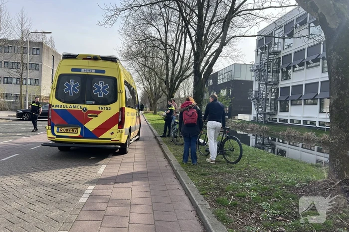 Fietser gewond na valpartij