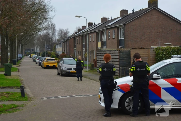 Straat afgesloten wegens schietpartij