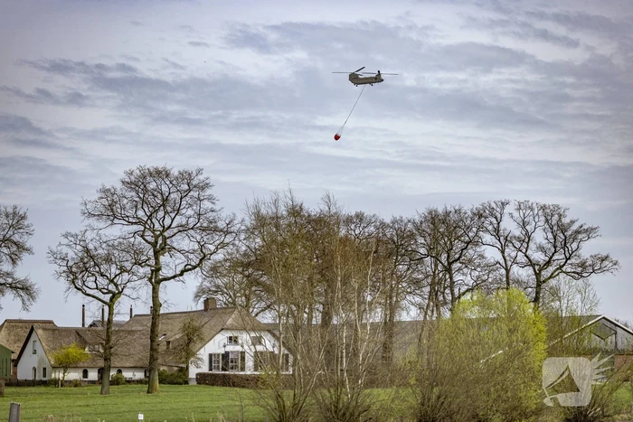 Veel bekijks bij oefening met Chinooks