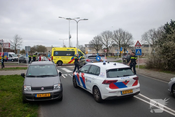 Wederom fietser aangereden op beruchte rotonde