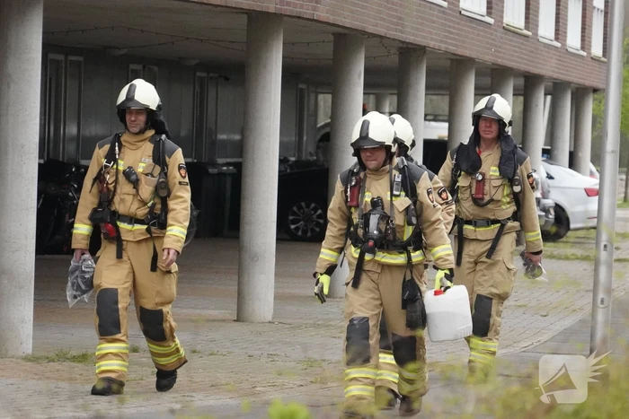 Lekkende brandstoftank van motor zorgt voor vreemde lucht