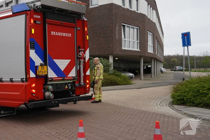 Lekkende brandstoftank van motor zorgt voor vreemde lucht