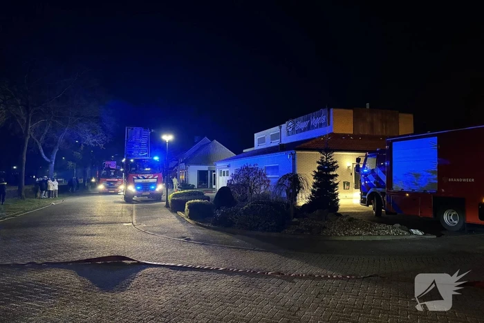 Uitslaande brand bij slagerij