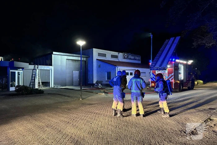 Uitslaande brand bij slagerij