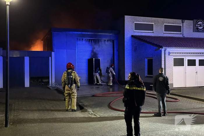 Uitslaande brand bij slagerij