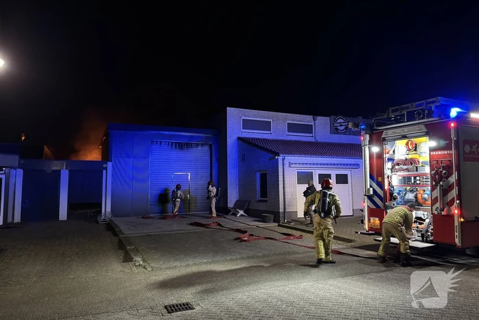 Uitslaande brand bij slagerij