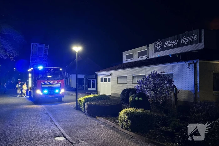 Uitslaande brand bij slagerij