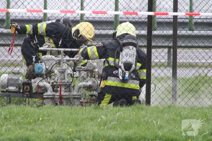 Tankstation afgesloten door lekkende lpg installatie