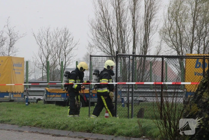Tankstation afgesloten door lekkende lpg installatie