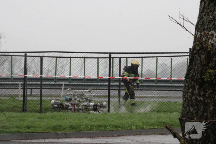 Tankstation afgesloten door lekkende lpg installatie