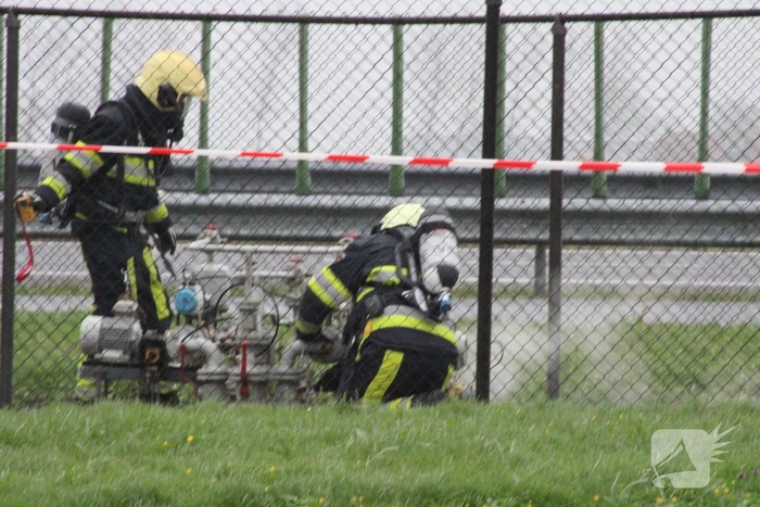 Tankstation afgesloten door lekkende lpg installatie