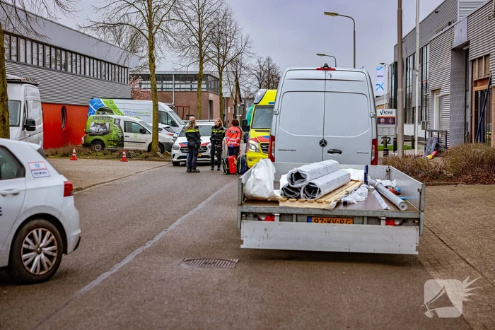 Traumahelikopter ingezet voor bedrijfsongeval