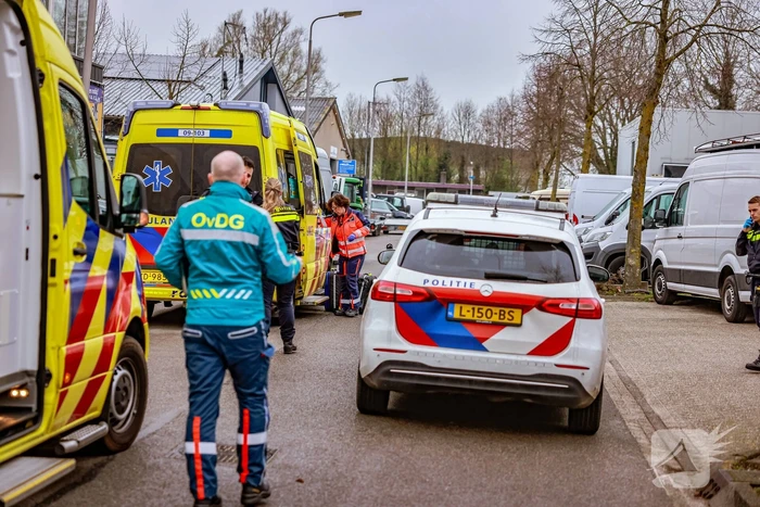 Traumahelikopter ingezet voor bedrijfsongeval