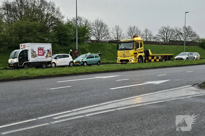 Drie voertuigen betrokken bij ongeval