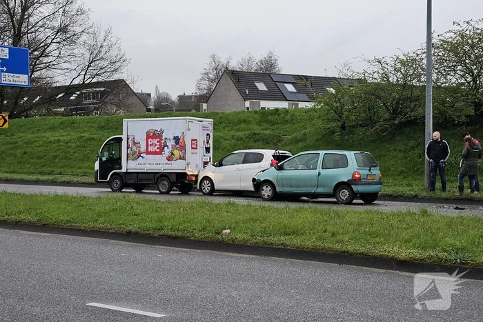 Drie voertuigen betrokken bij ongeval