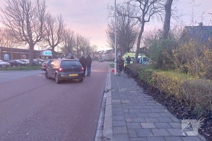 Fietser gewond bij aanrijding met auto