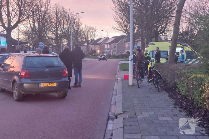 Fietser gewond bij aanrijding met auto