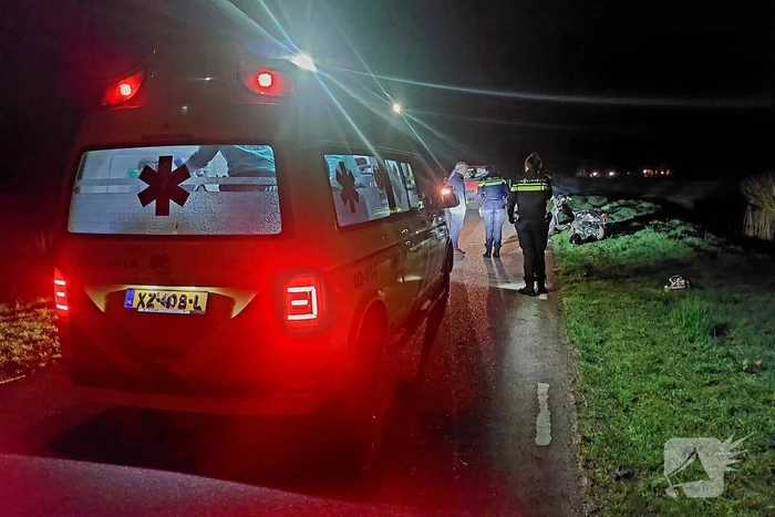 Scooterrijder gewond nadat hij ten val komt