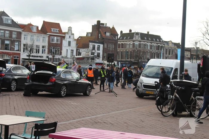 Veel aanwezigen bij pro-palestina demonstratie
