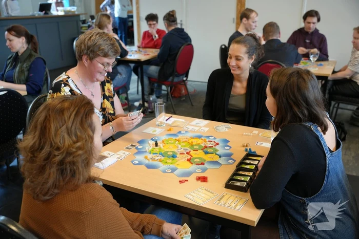 Liefhebbers van Kolonisten van Catan spelen toernooi
