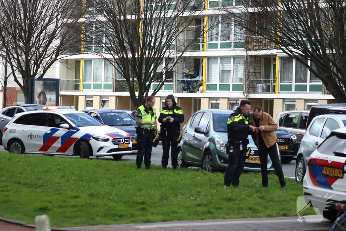 Schade bij ongeval tussen twee voertuigen