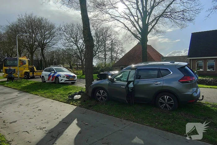 Flinke schade bij eenzijdig ongeval tegen boom