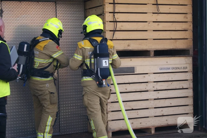Houtzagerij volledig in het teken van hulpdiensten vanwege brandweerwedstrijd