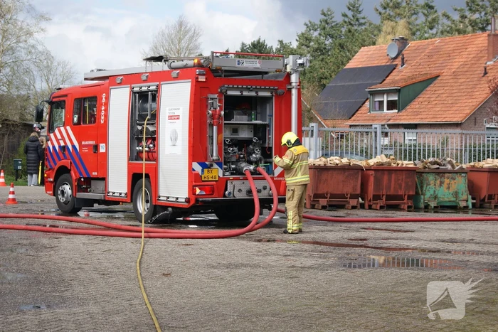 Houtzagerij volledig in het teken van hulpdiensten vanwege brandweerwedstrijd