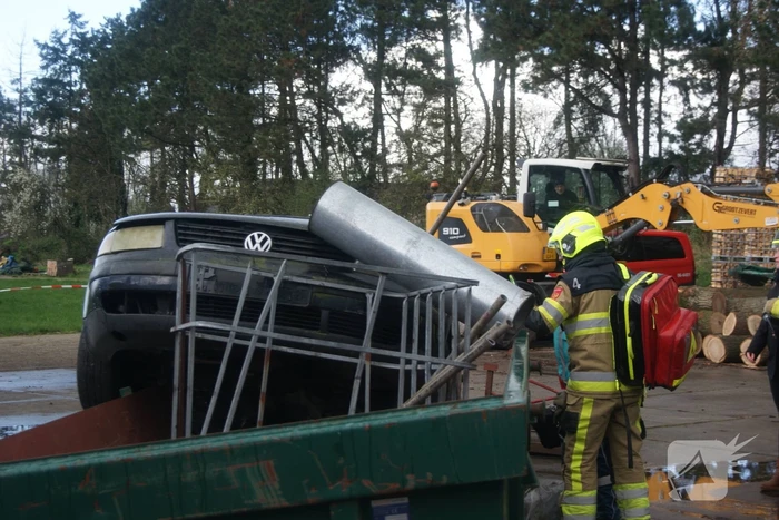 Houtzagerij volledig in het teken van hulpdiensten vanwege brandweerwedstrijd