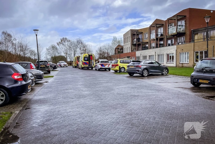 Traumahelikopter landt op terrein zorginstelling Sherpa