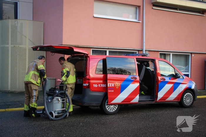 Welzijnskwartier en gezondheidsplein onder water door lekkende kraan
