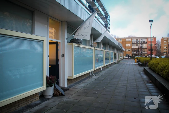 Welzijnskwartier en gezondheidsplein onder water door lekkende kraan