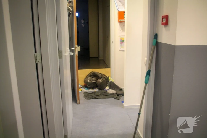 Welzijnskwartier en gezondheidsplein onder water door lekkende kraan