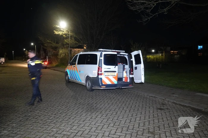 Politie blust brand in afvalvangnet