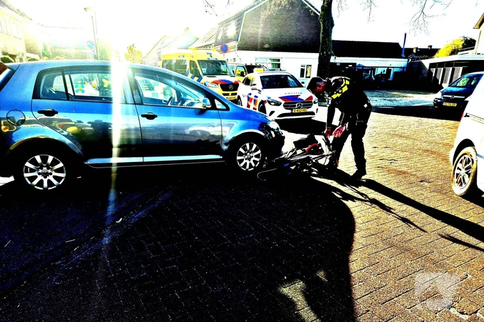 Fietser gewond bij aanrijding met automobilist