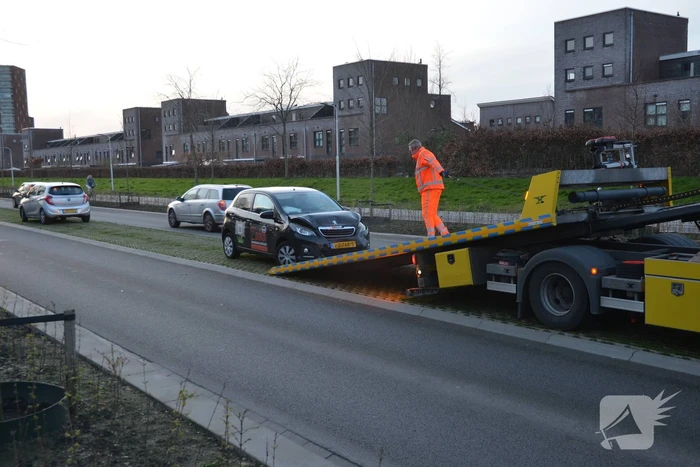 Flinke schade bij kop-staartbotsing