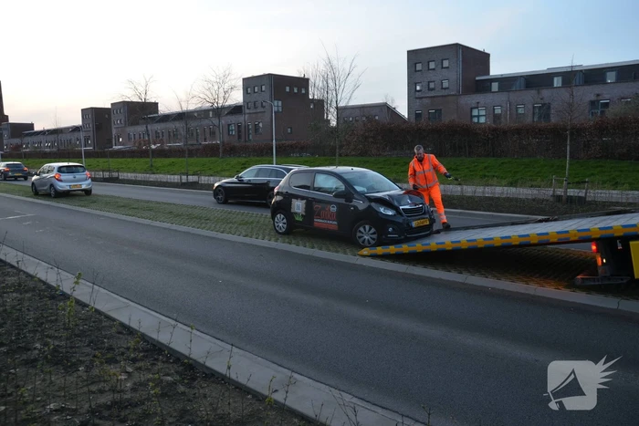 Flinke schade bij kop-staartbotsing